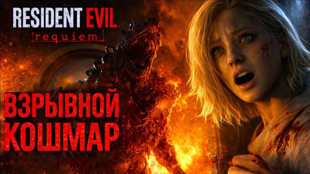 Resident Evil Requiem #7 прохождение  Резидент Ивел Реквием КОШМАР БИТВА С МОНСТРОМ