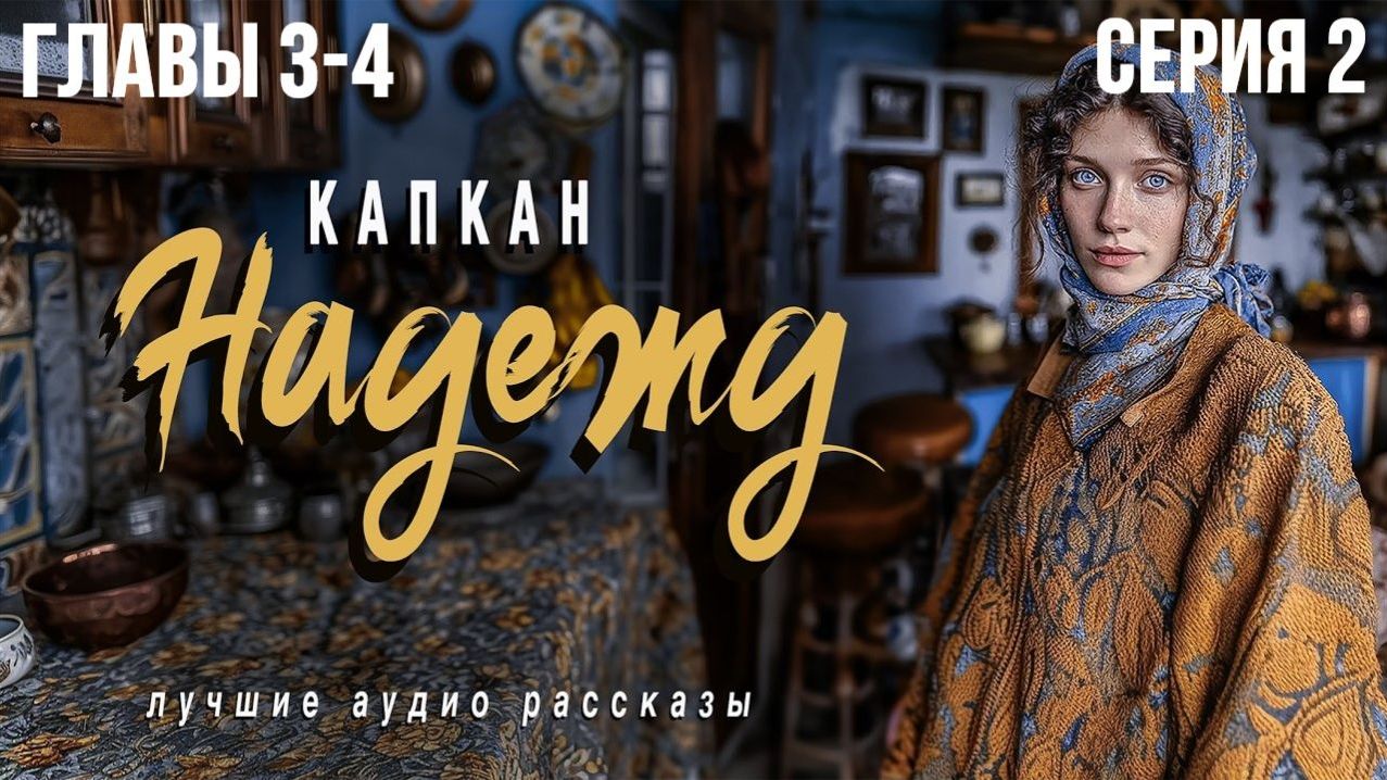 «КАПКАН НАДЕЖДЫ» Серия 2. ГЛАВЫ 3-4  Слушать аудиорассказы