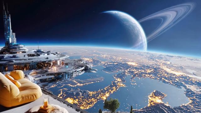 Synchronous： Relaxing Sci-Fi Space Music to Settle Your Mind into Deep Focus (Binaural Beats)-(1080p