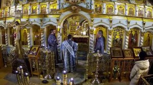 Вынос Плащаницы. Плач Богородицы  Вечерня