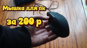 Мышка для ПК за 200р | Обзор