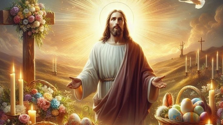 Светлое Христово Воскресение. Красивая музыкальная открытка.