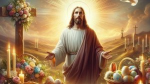 Светлое Христово Воскресение. Красивая музыкальная открытка.