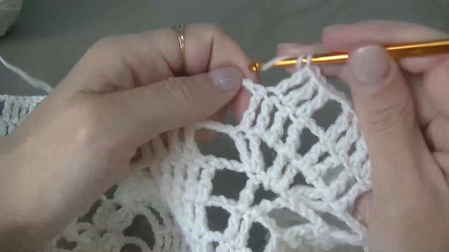 Шаль  Дубовые листья . Часть 2.