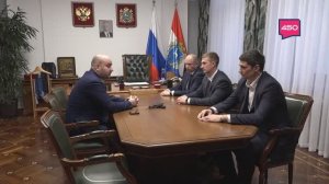 Встреча Вячеслава Федорищева с участниками программы "Время героев"