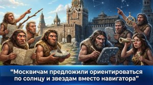 Москвичам на период отключения интернета, предложили ориентироваться в городе по солнцу и звездам