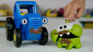 Поиграем в Синий трактор - Грязнуля Ам Ням - Учимся умываться