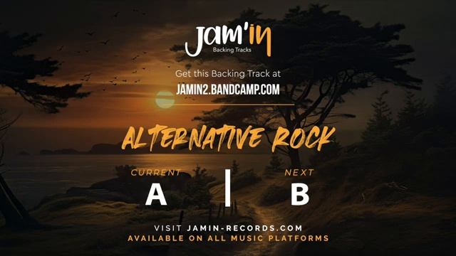 Альтернативный рок-бас минусовка в тональности C # Minor