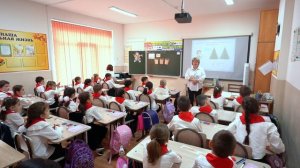 Урок обучения грамоте в 1 классе "Буква Ее, звуки [jэ], [э]"