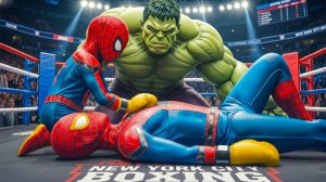 Сын Человека-паука, воспитанный Халком! Яркие Мультики для детей. Детские мультики смотреть