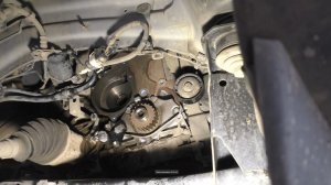 Замена роликов ремня ГРМ и помпы на Range Rover Evoque 2,2 Ленд Ровер Эвок 2012 года 2часть