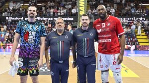 Волейбол. Перуджа — Пьяченца. 1/2 финала. Матч 1