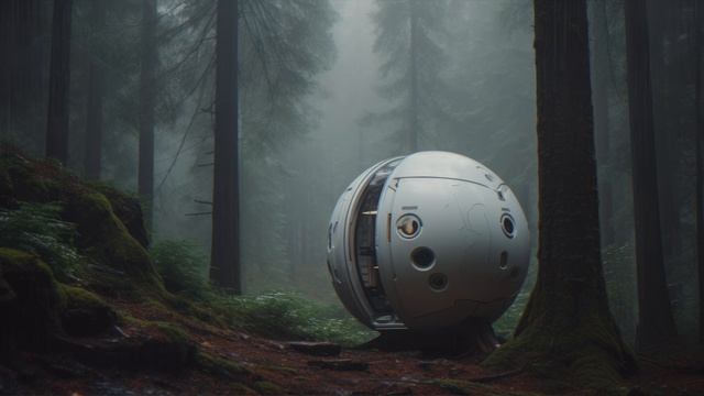 SPACE AMBIENT ✨ Music and ASMR 🎧 Relaxing Rain and Nature Ambience - RETURN