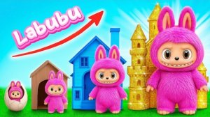 Лабубу Растёт! Идеи для кукол ЛОЛ