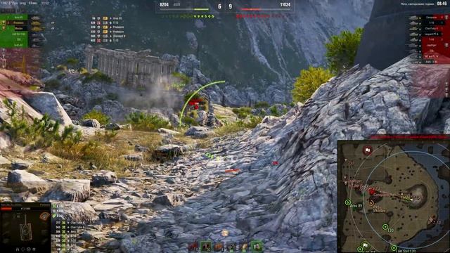 [Fermani wot] PREDATORE  ● Вот как ломает утёс и помогает союзнику. Бой додавил даже после гибели!