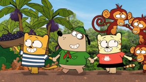 Олли и Мун,  68 серия. Приключение на реке Амазонка