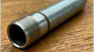 Сгнила резьба на водопроводной трубе... Восстанавливаем.