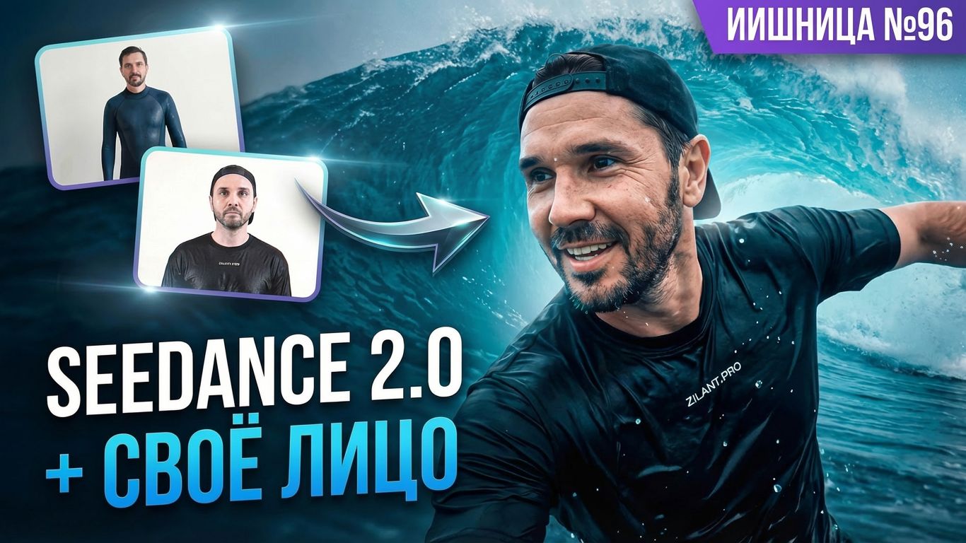 Seedance 2.0 не пропускает лицо? Обходим систему в Syntx. HEYGEN + SEEDANCE 2.0