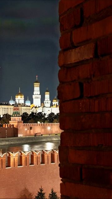 Ночной Кремль: Красота Москвы #Кремль #Москва #Ночь