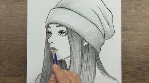 Как нарисовать красивую девушку — пошаговая инструкция по созданию рисунка девушки карандашом