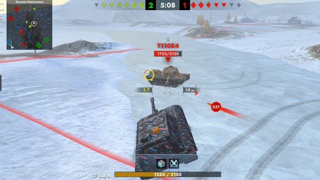 Гравитация Tanks Blitz
