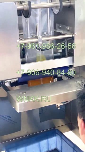 Станок для упаковки жидкостей в пакет ZW50