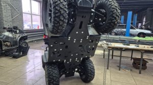 Cforce 400/500 Basic/Efi Инструкция по установке защиты Е.Е. на квадроцикл