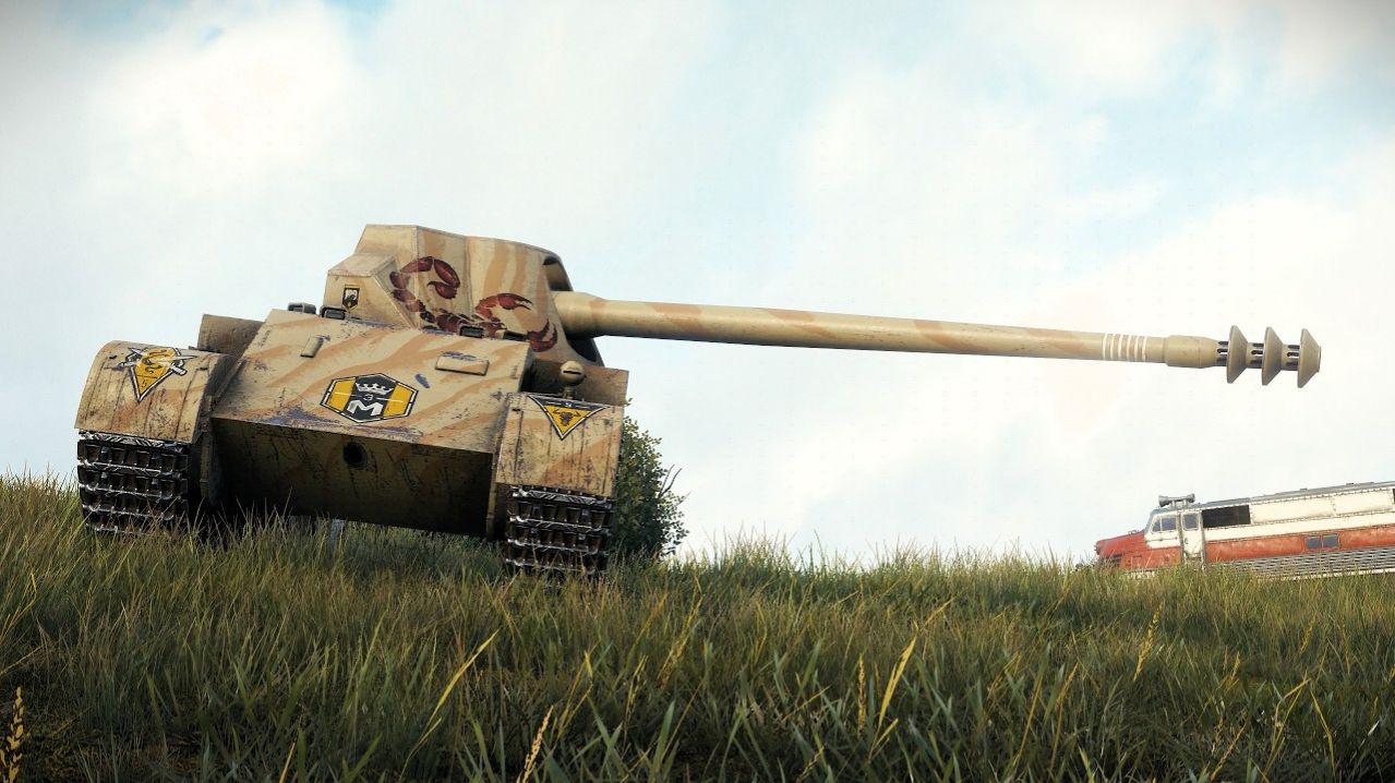 Skorpion G: Невидимый Страж! Немецкая премиум ПТ-САУ 8 уровня Rheinmetall, рожденная в чертежах 1943