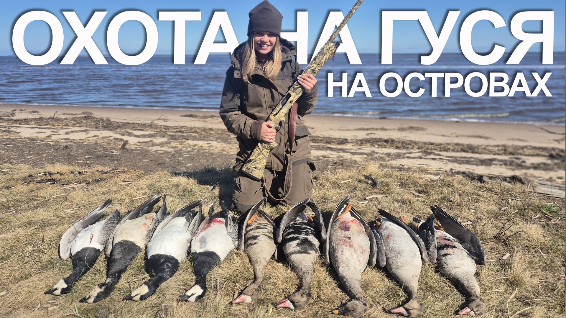 Охота на гуся море