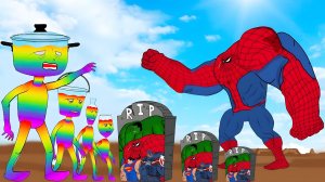 Игра «Длинная горка» с коровой, слоном, гориллой, бегемотом, тигром, 3D-игра с животными, 😝👍🤩😎