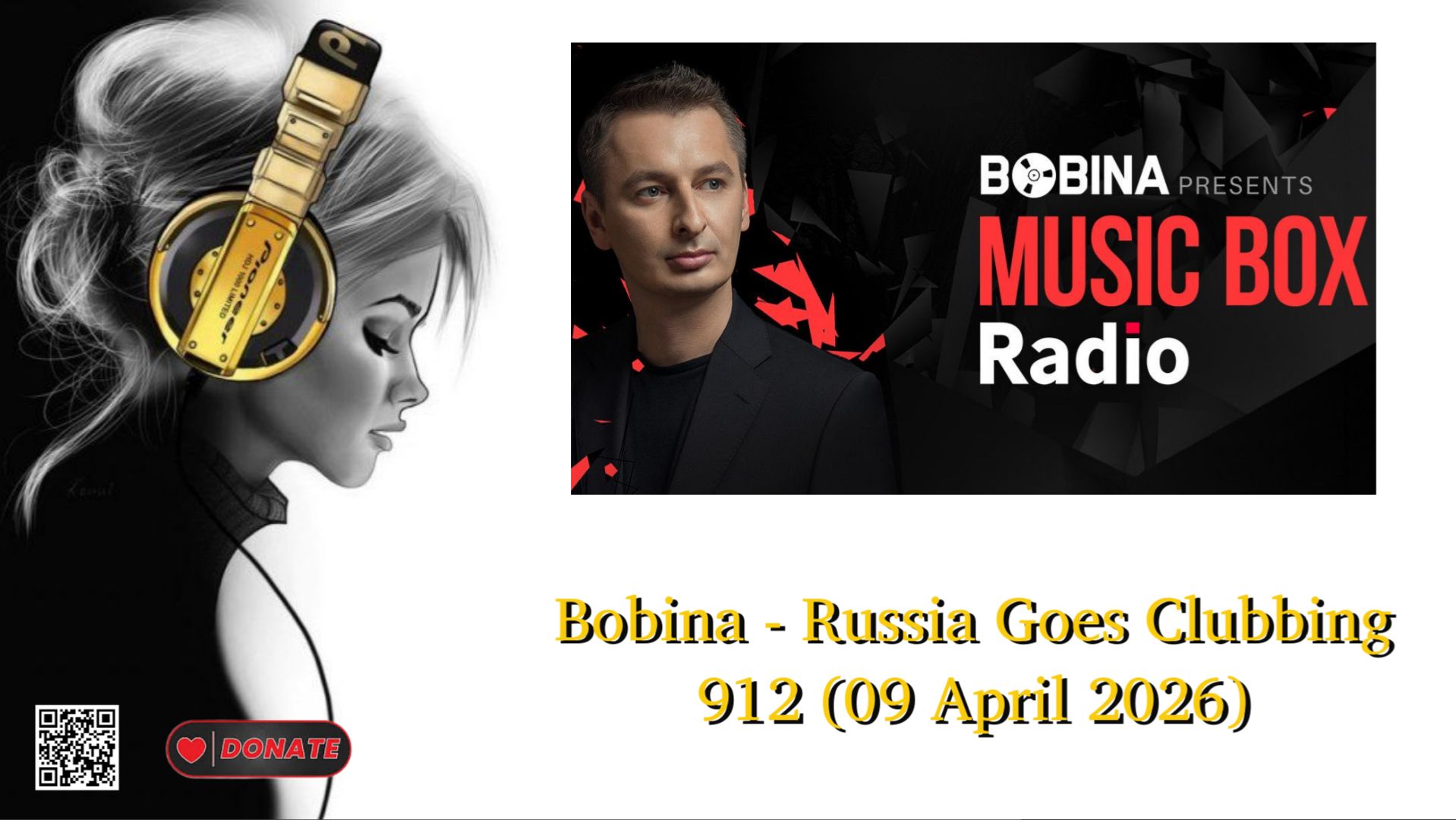 Bobina - Russia Goes Clubbing 912 (09 April 2026)