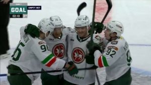 КХЛ. Динамо Мн_Ак Барс матч 1 09042026. 3й дубль Пустозерова . Уставший Хэмильтон не смог побороться