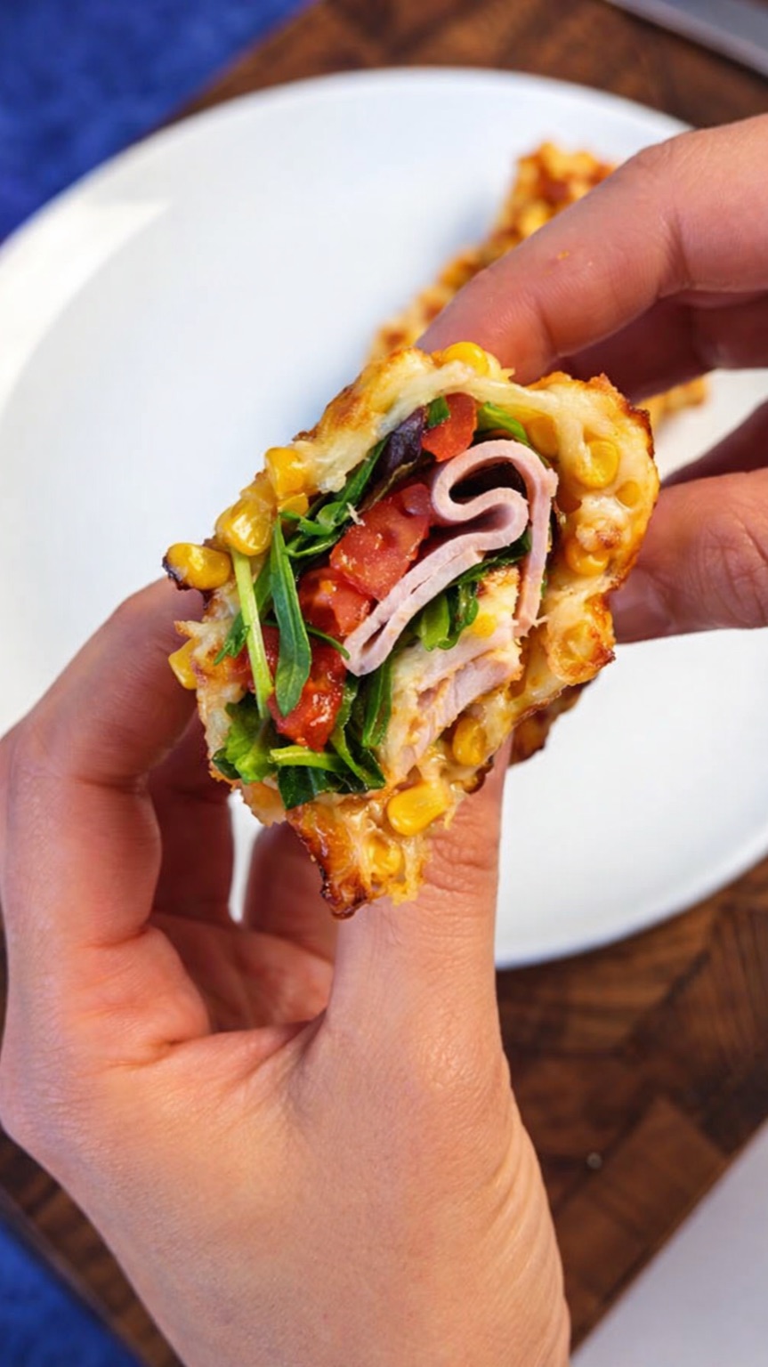 Кукурузная лепешка на завтрак