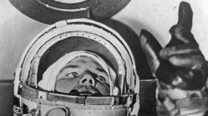 Полёт Юрия Гагарина (кадры кинохроники)