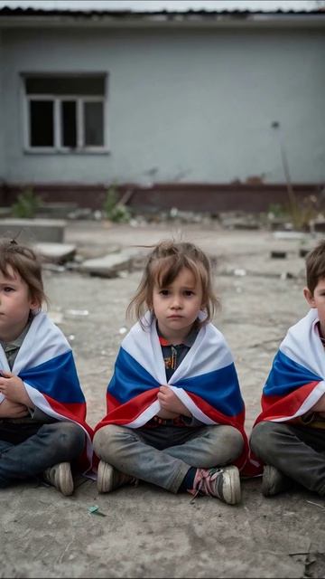 Безнадежное будущее: дети в руинах #печаль #война #надежда