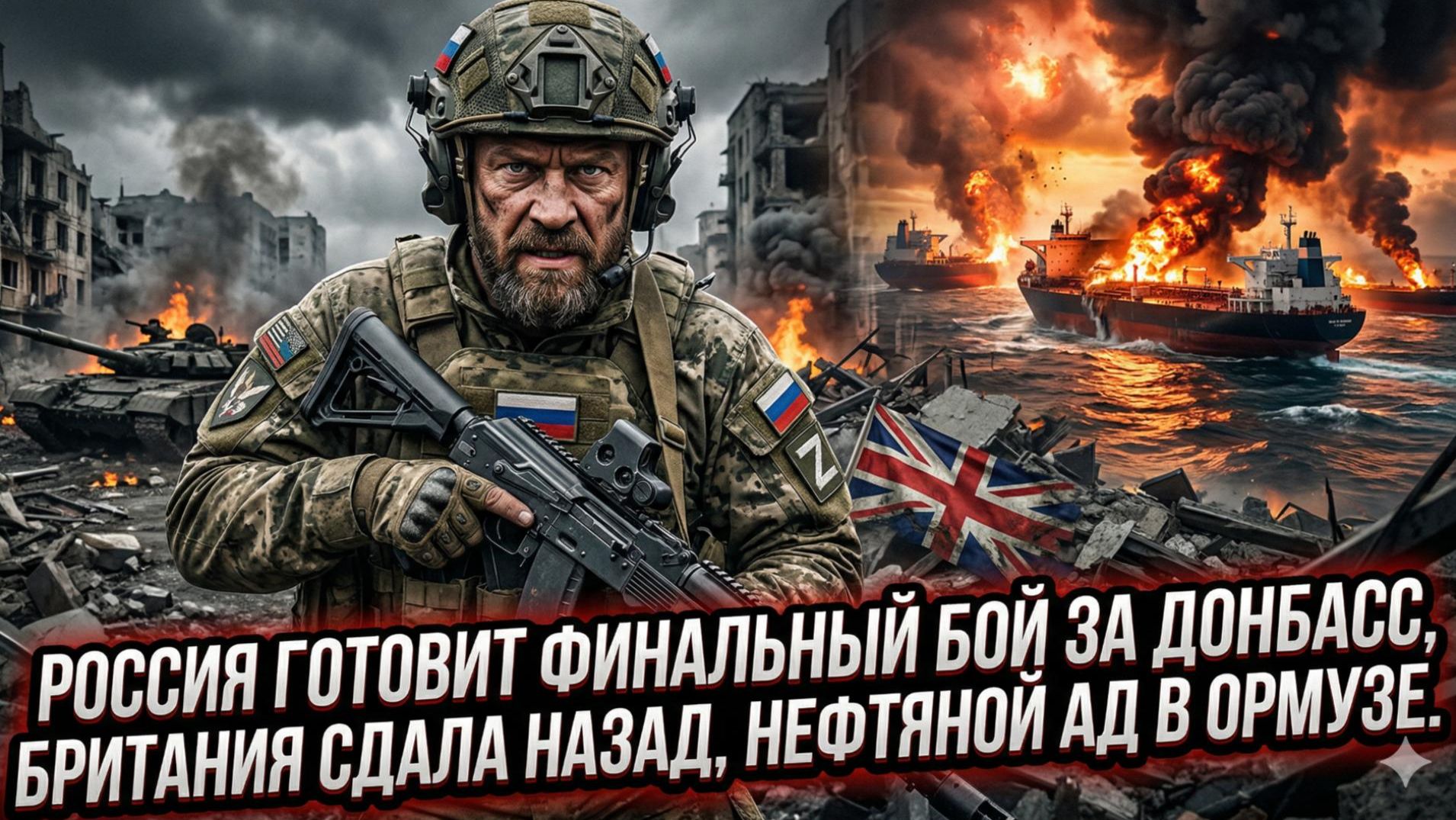 💥Меркурис | Россия готовит финальный бой за Донбасс, Британия струсила, Ормуз горит