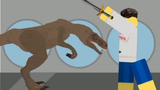 JURASSIC PARK но...с персонажами из вселенной