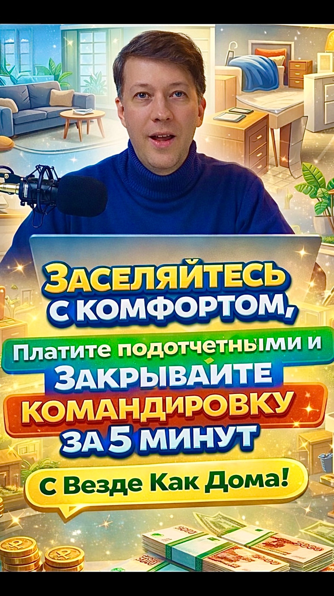 Vezdekakdoma.ru Аренда жилья для юридических лиц и командированных сотрудников посуточно