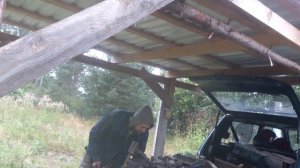 Запуск двигателя Газ-21 (вторая серия) после долгой стоянки