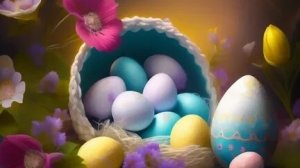 С праздником Светлой Пасхи. Христос Воскресе. Самая лучшая музыкальная открытка.