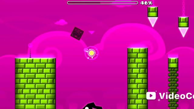 Прохождение Over The Clouds Geometry Dash Breeze