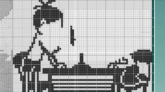 Болек и Лёлек - (Bolek And Lolek) [★★★★★] 75х50 чёрно-белый японский кроссворд