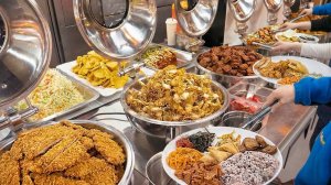 Популярный корейский шведский стол с неограниченным количеством еды