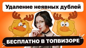 Время навести семантическую уборку — бесплатно удаляйте неявные дубли с новым инструментом Топвизора