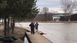 поимка форели на спиннинг