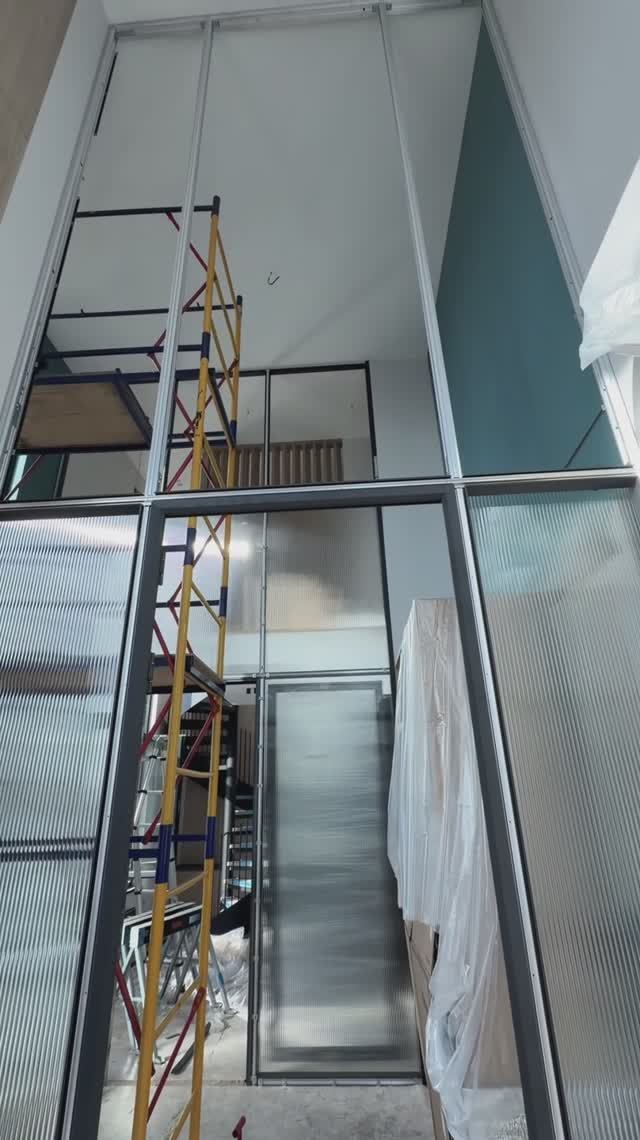 ЖК «Александровский Сад». Установка  перегородок «Бизнес +»