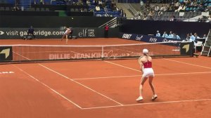 Канада сравняла счет в матче с Казахстаном в Кубке Billie Jean King Cup в Астане