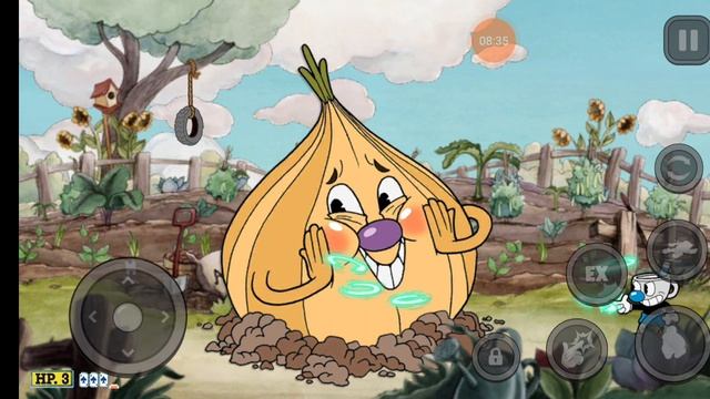 прохождение капхеда на телефон 1 часть