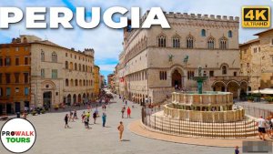 🚶 SmartTV 4К ➤ 🌺 Пешеходная экскурсия по Перудже, Италия! 🌺