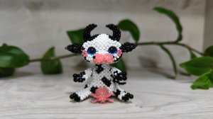 МК Коровка из Бисера/ Часть 3. Передние копыта и Вымя